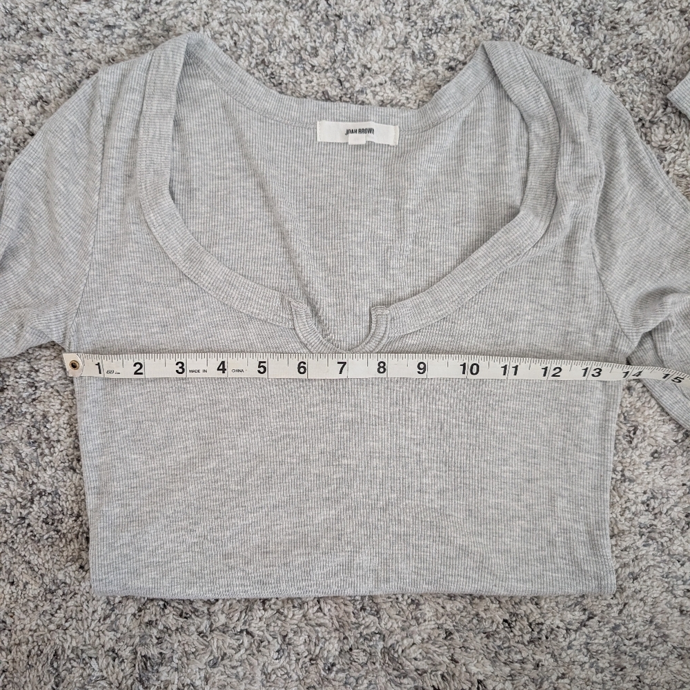 Joah Brown Henley Long Sleeve - Picture 5 of 6